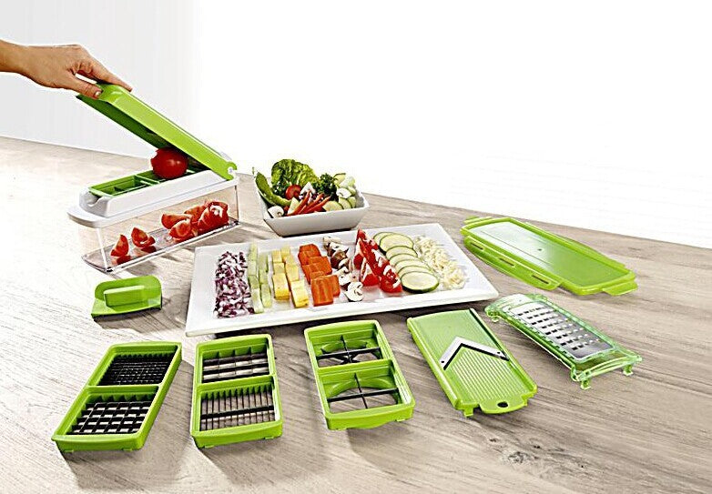 12pcs Multifunctional Vegetable, food Chopper