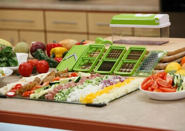 12pcs Multifunctional Vegetable, food Chopper