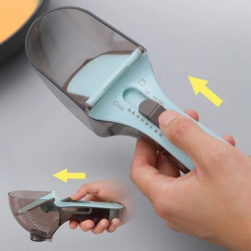 Plastic Adjustable With Spoon