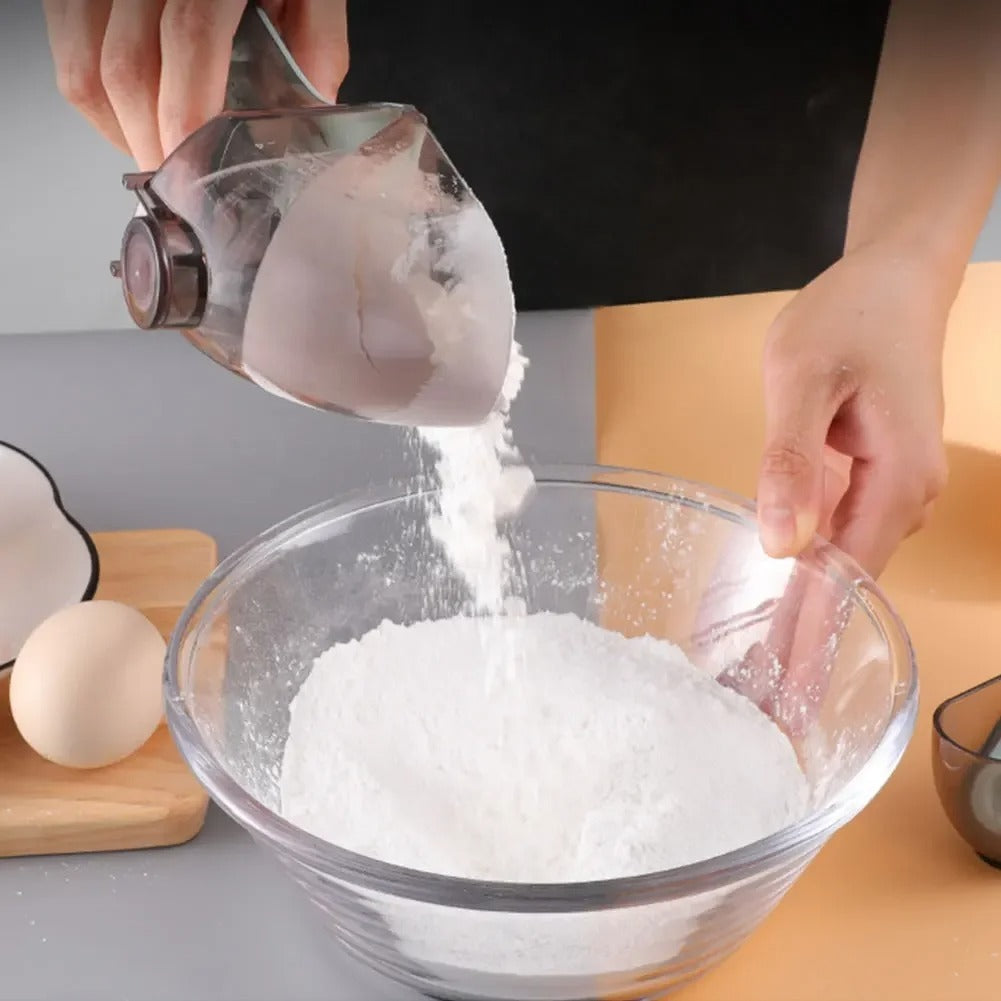 Plastic Adjustable With Spoon