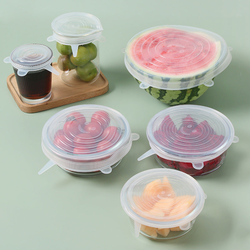 6Pcs Food Silicone
