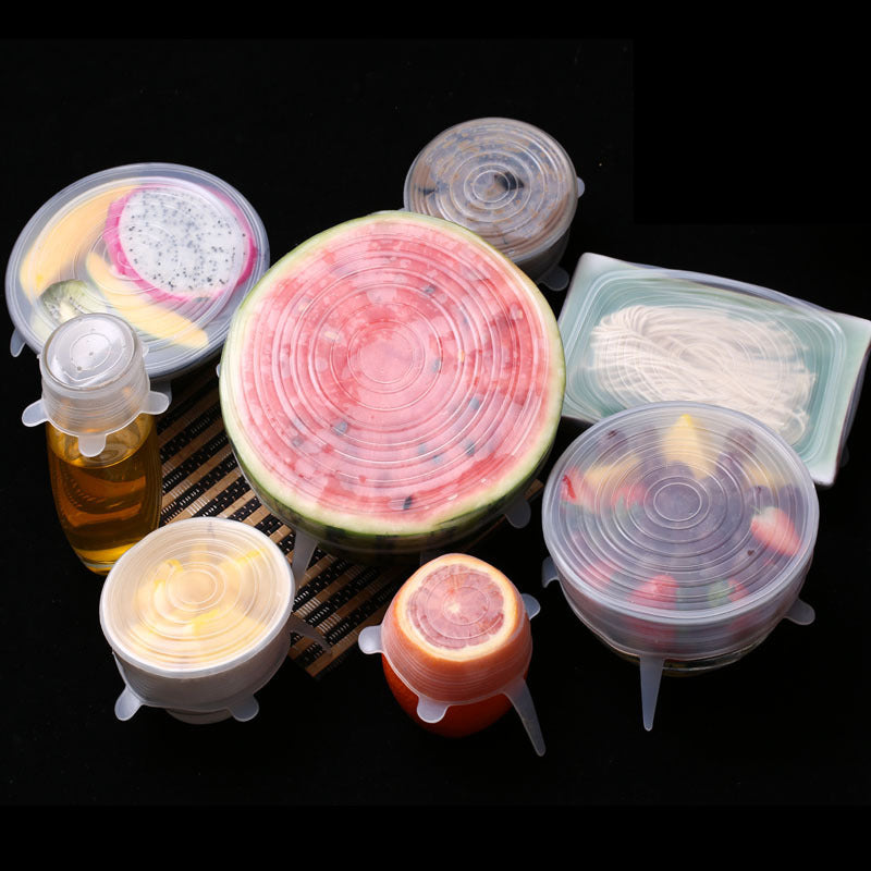 6Pcs Food Silicone