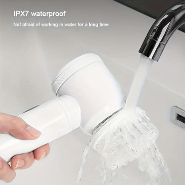 Electric Spin Scrubber, Wireless Shower Scrubber