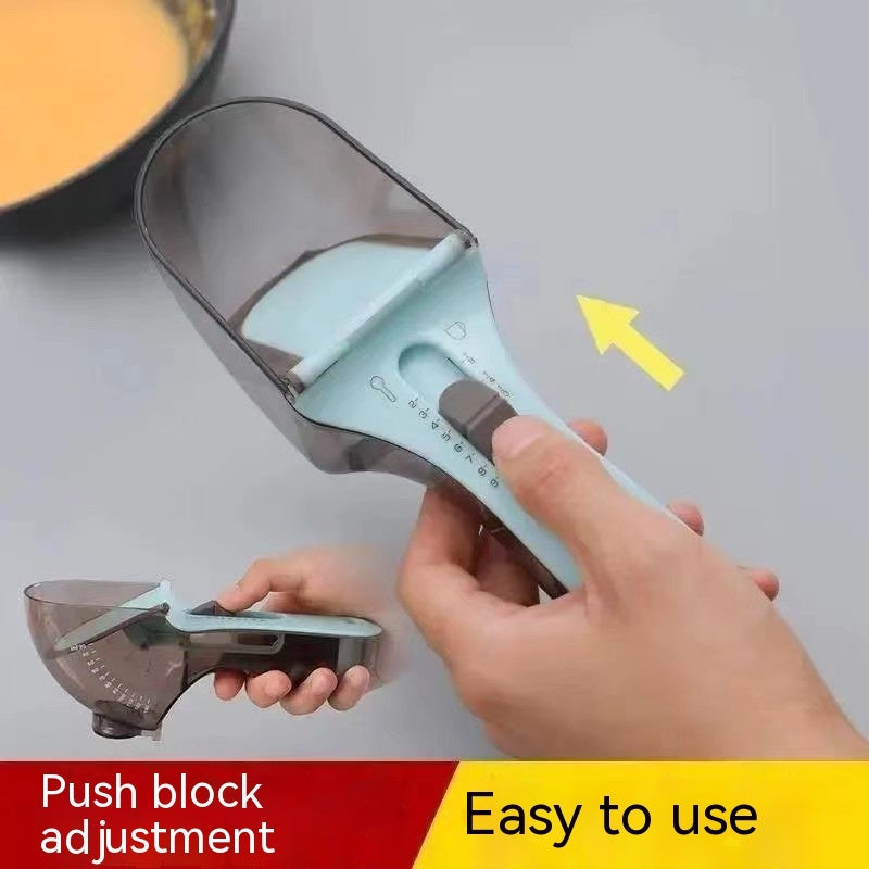 Plastic Adjustable With Spoon