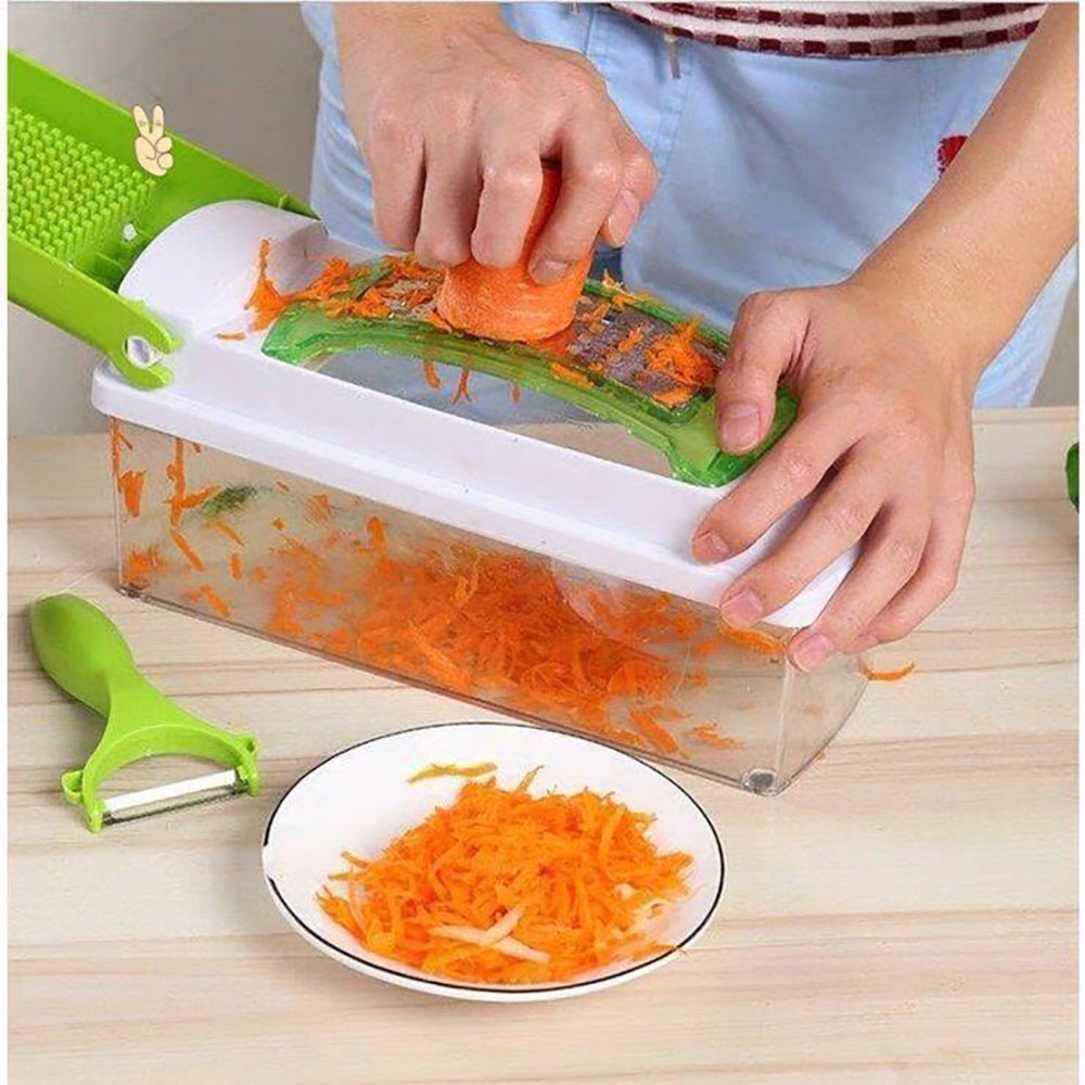 12pcs Multifunctional Vegetable, food Chopper