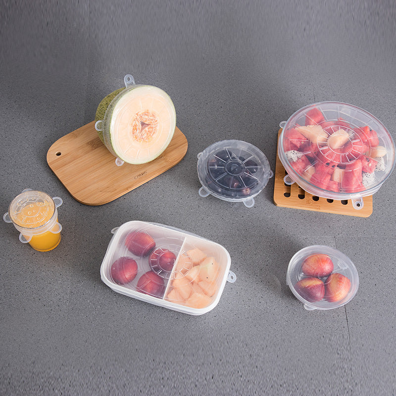 6Pcs Food Silicone