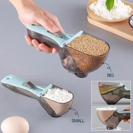 Plastic Adjustable With Spoon