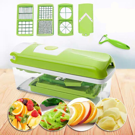 12pcs Multifunctional Vegetable, food Chopper