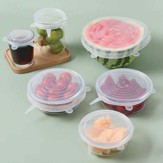 6Pcs Food Silicone