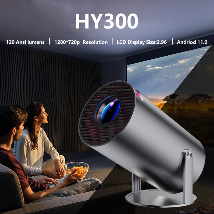 Hy300pro Short Focus Projector Home Living Room