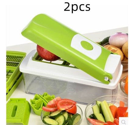 12pcs Multifunctional Vegetable, food Chopper